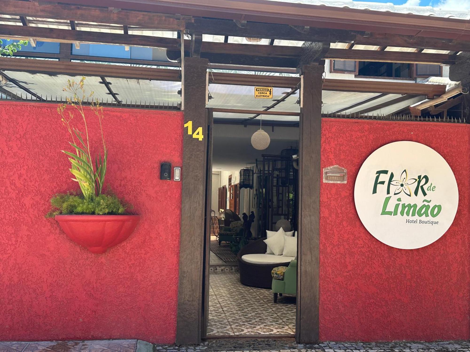 Flor De Limao Hotel Boutique Coroa Vermelha Ngoại thất bức ảnh